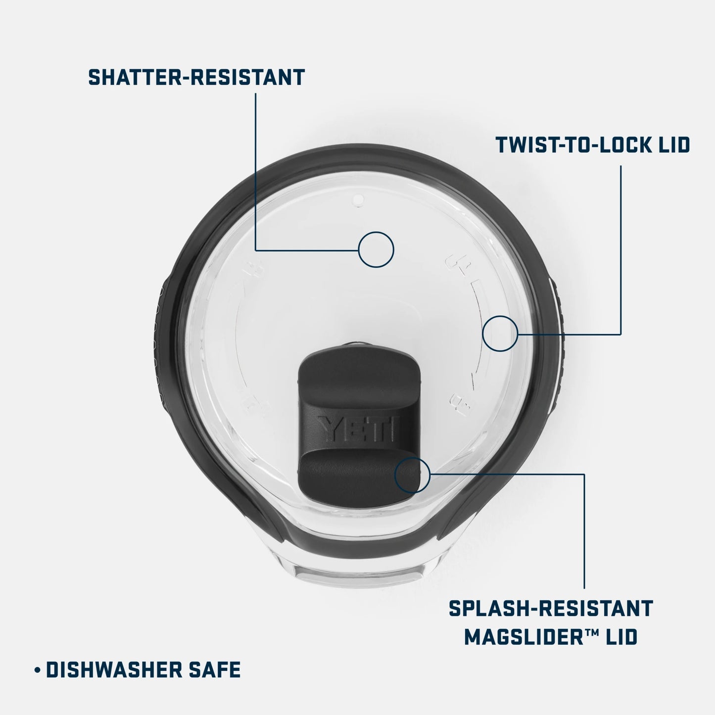 34 oz Twist-To-Lock MagSlider™ Pitcher Lid