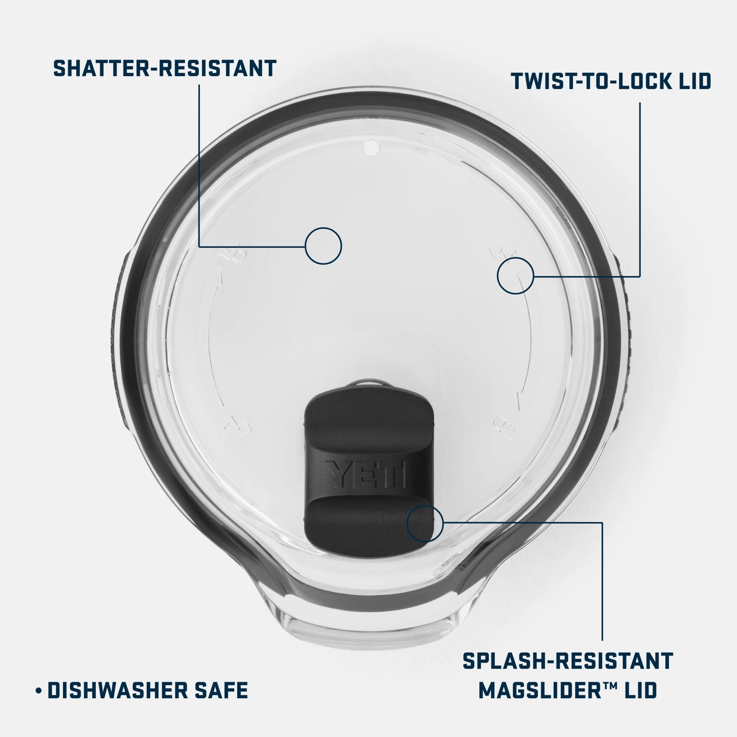 64 oz Twist-To-Lock MagSlider™ Pitcher Lid