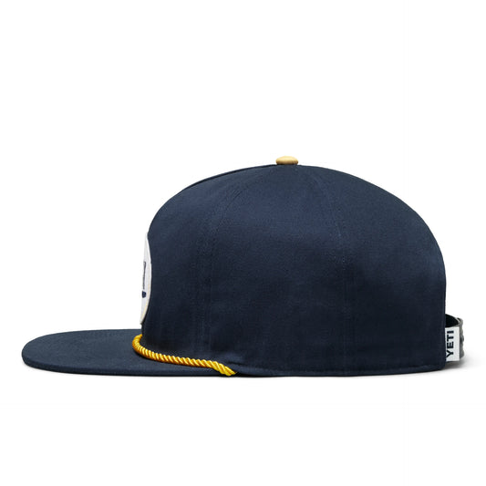 Flat Brim Rope Hat