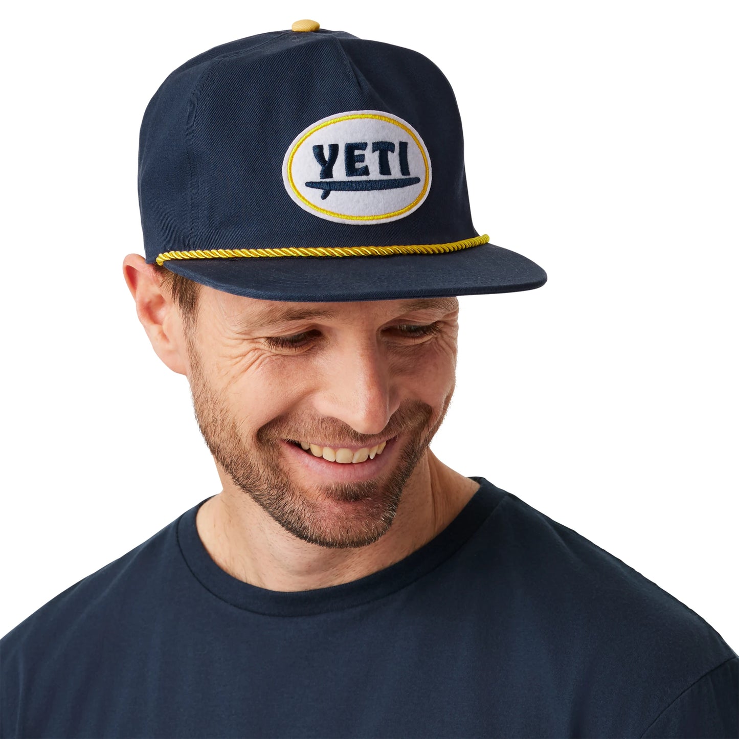 Flat Brim Rope Hat