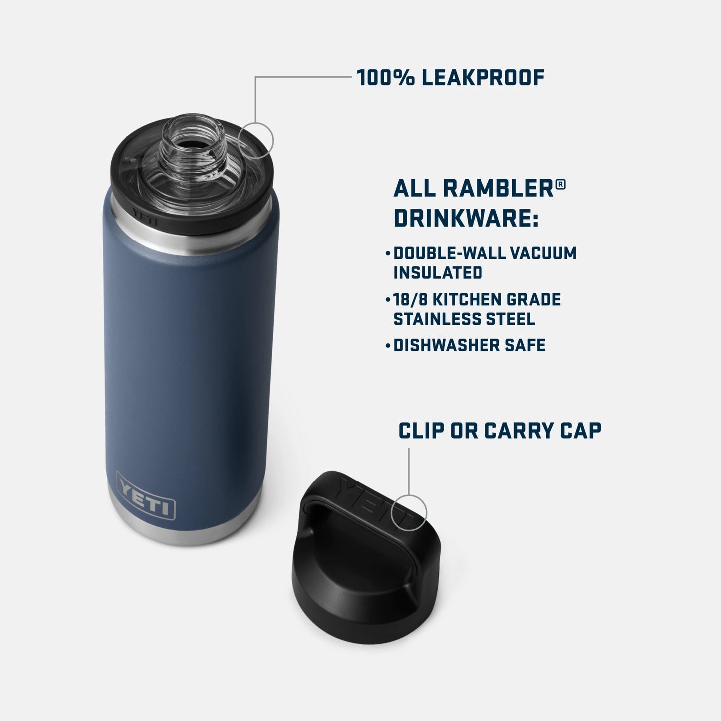Cubbies™ Rambler® 26 oz Water Bottle