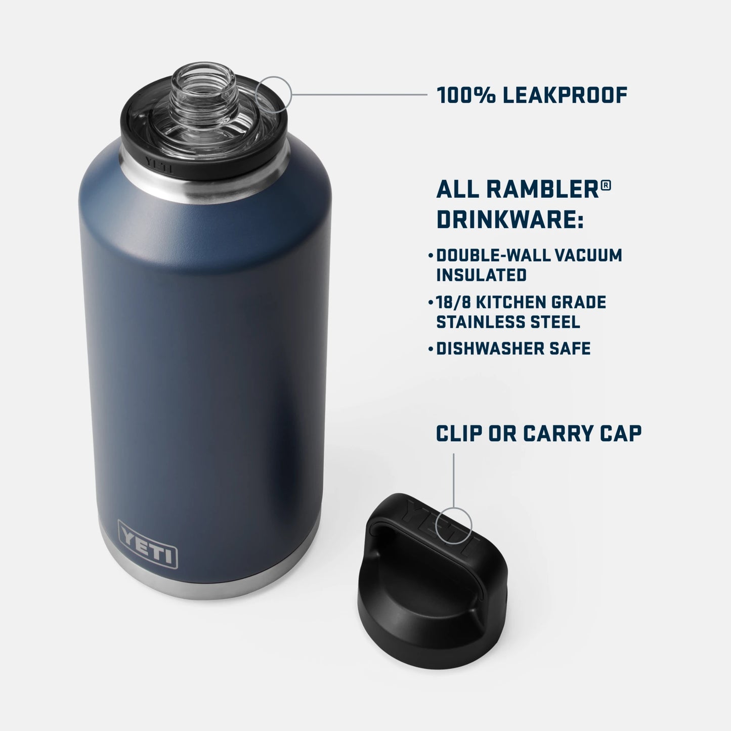 64 oz Water Bottle