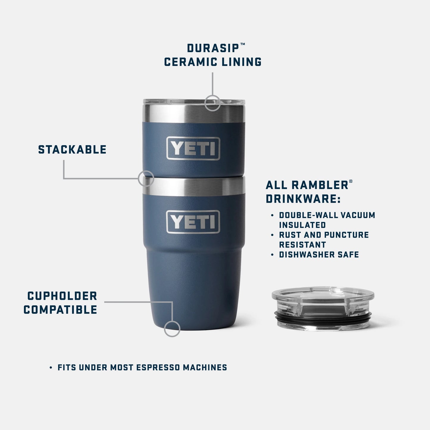 8 oz Stackable Cup
