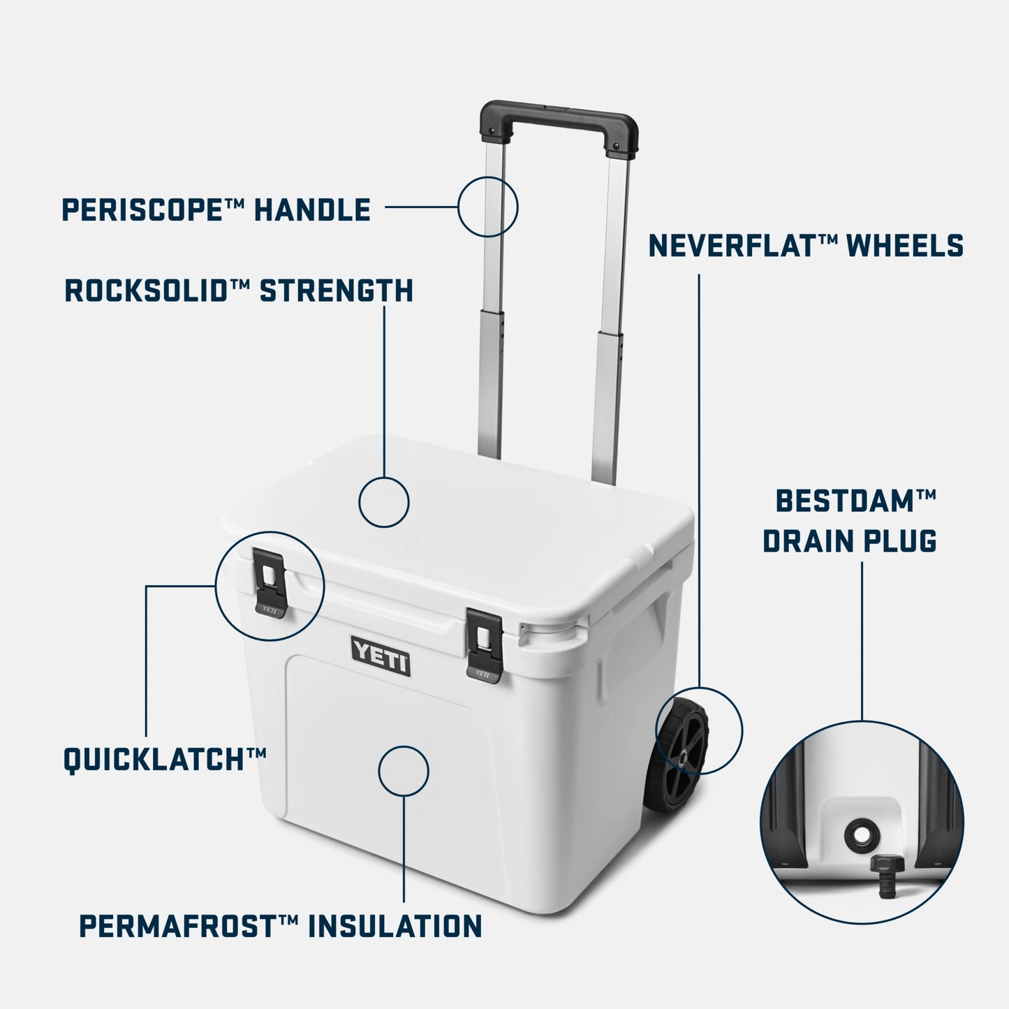 60 Wheeled Cooler