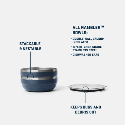 1.6 QT Insulated Low Bowl