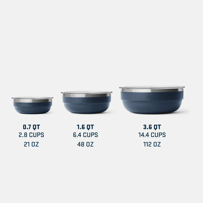 3.6 QT Insulated Low Bowl