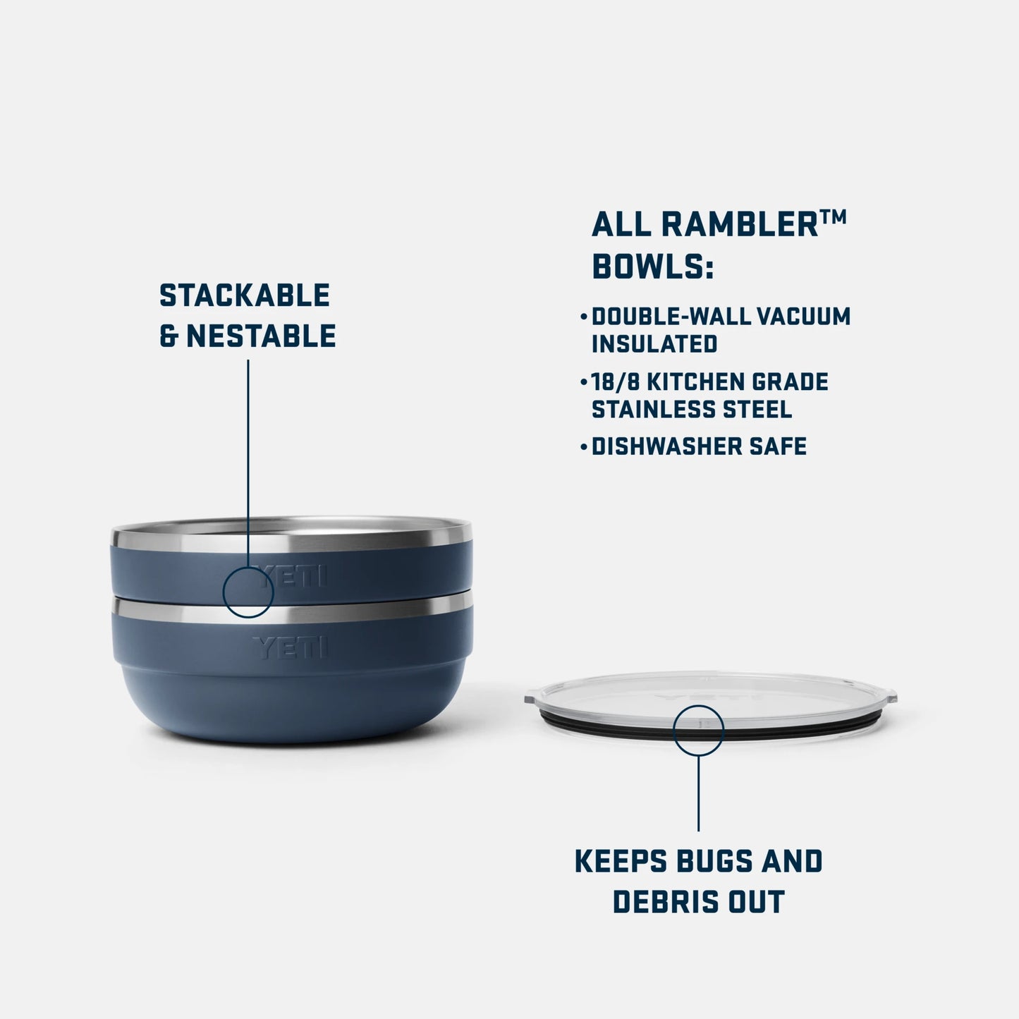3.6 QT Insulated Low Bowl