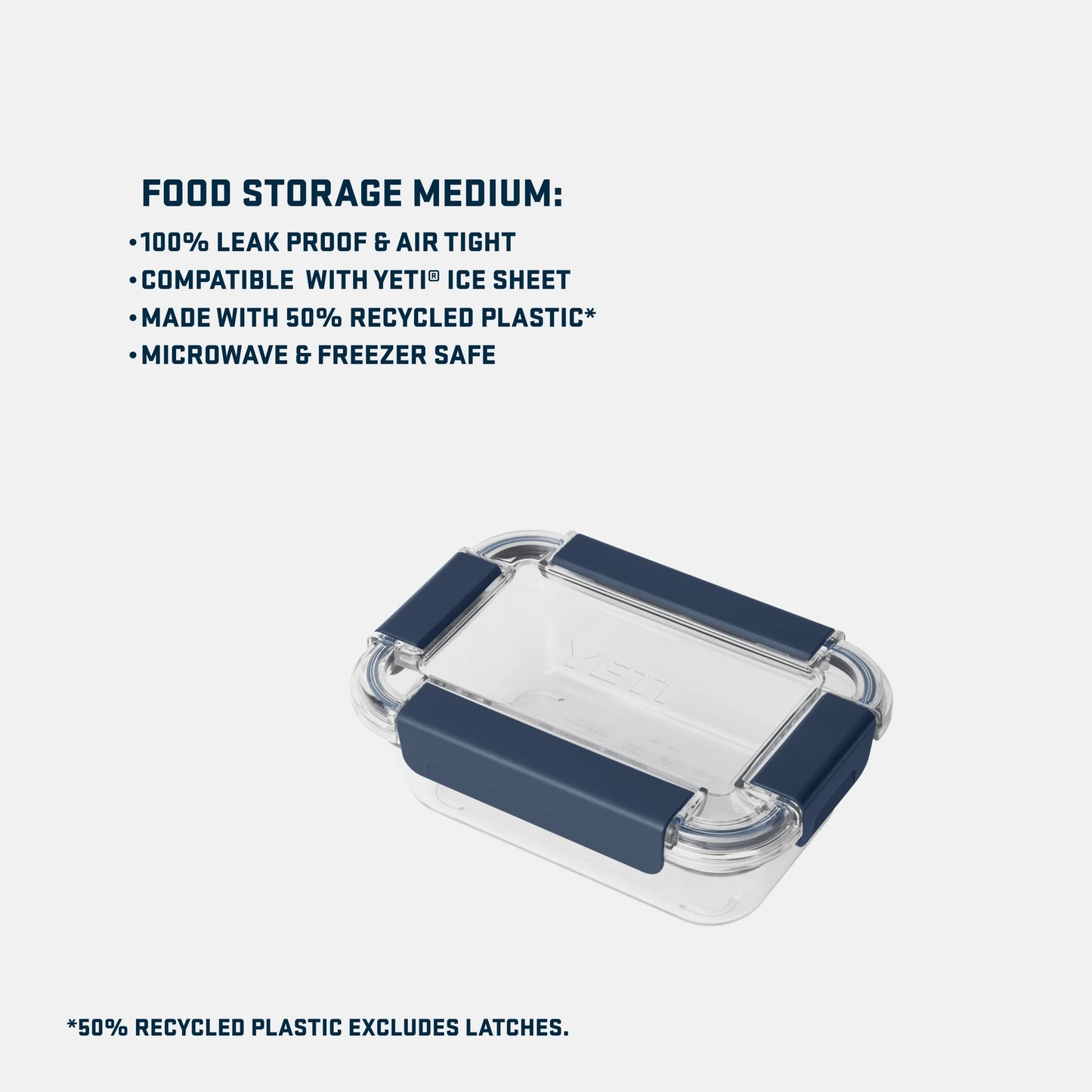 Medium Plastic Food Storage