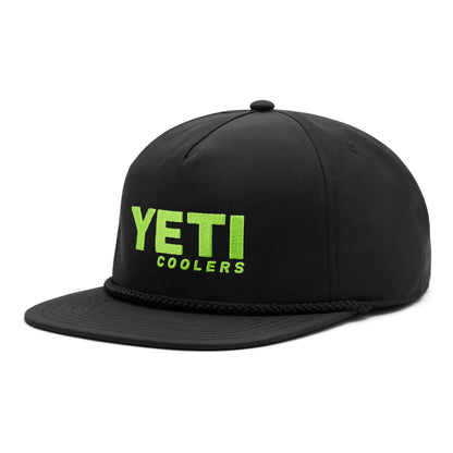 Flat Brim Rope Hat