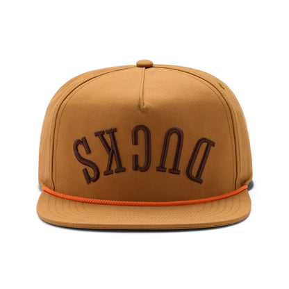 Flat Brim Rope Hat
