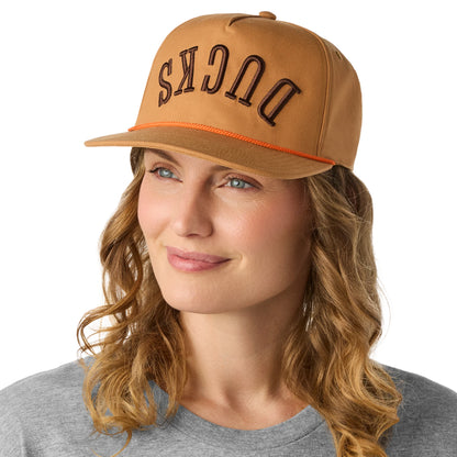 Flat Brim Rope Hat