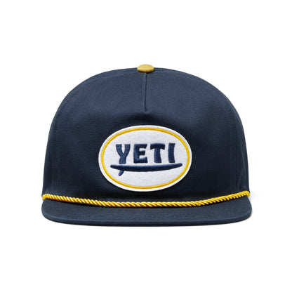Flat Brim Rope Hat