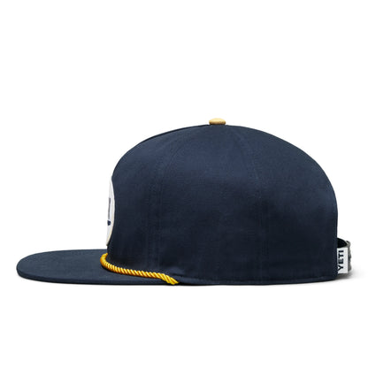 Flat Brim Rope Hat