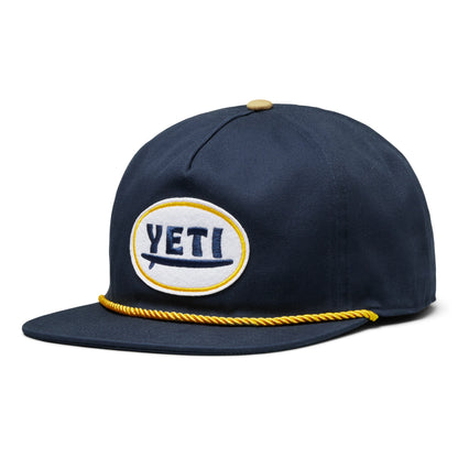 Flat Brim Rope Hat