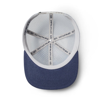 Flat Brim Mesh Hat